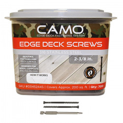 Skrutky CAMO TERASO PROTECH, 4.2/60, 700ks + 2x bit 