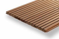 Lamelový obklad KALLIO 15x90, THERMO, Sibírska borovica, AB. Trieda
