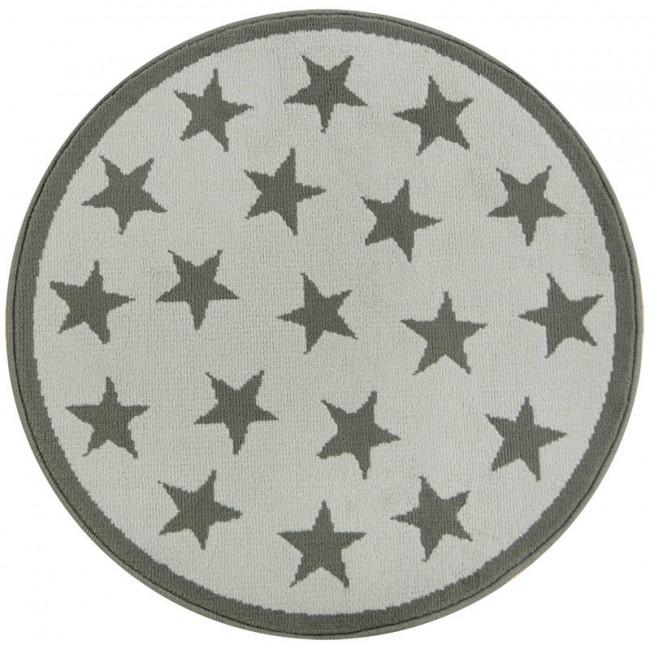 Dětský koberec LUNA 533909/89911 hvězdičky, šedý