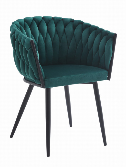 Jídelní židle ORION sametová zelená
