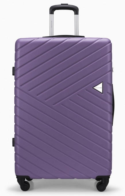 Velký fialový kufr Malaga