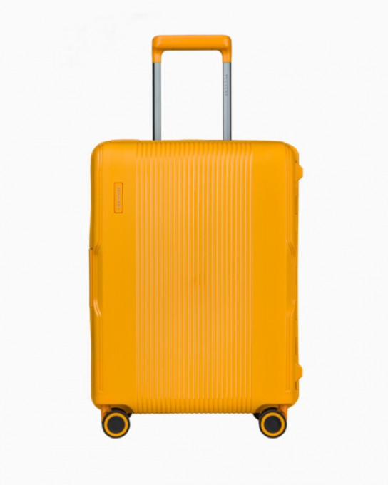 Žlutý kabinový kufr Osaka uzavíraný přezkami