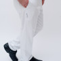Kuchařské kalhoty EGOchef EVO, na knoflík - bíla