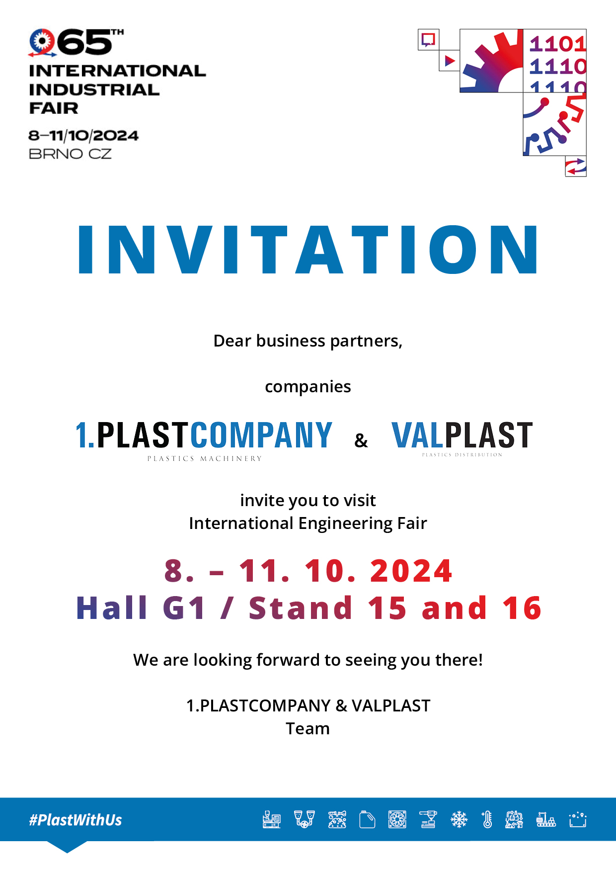 International Engineering Fair 2024 invitation