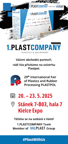 Pozvánka na PLASTPOL 2025, 20. - 23. 5.
