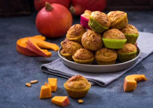 Branislav Michalčík: Tekvicové muffiny z pečenej tekvice Hokkaido