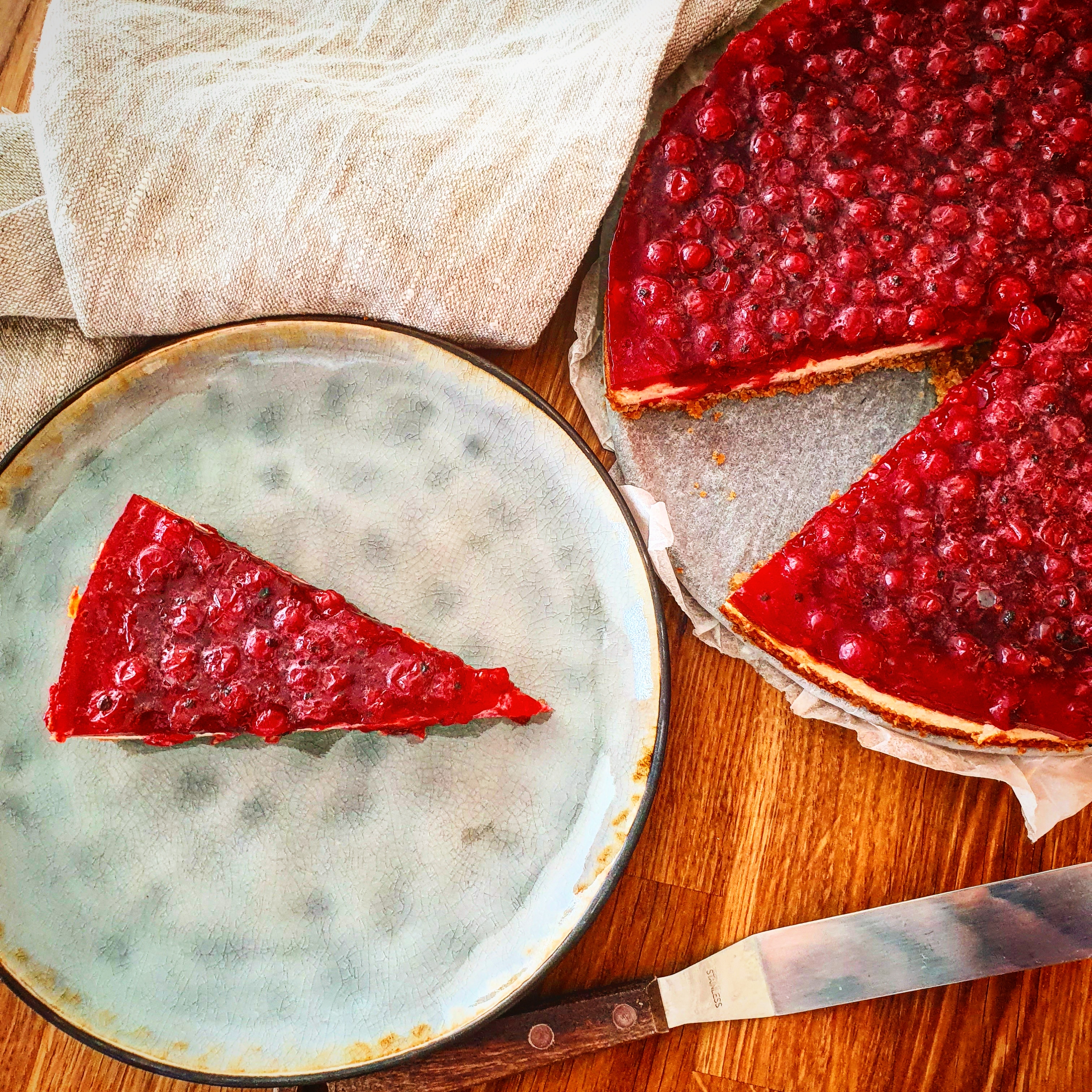 Peter Varga: Tvarohový cheesecake s lesným ovocím