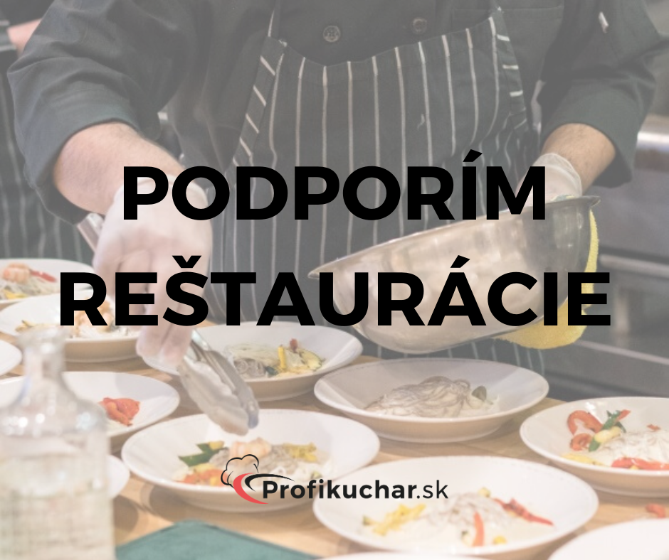 Pridajte sa k výzve: Podporím reštaurácie!