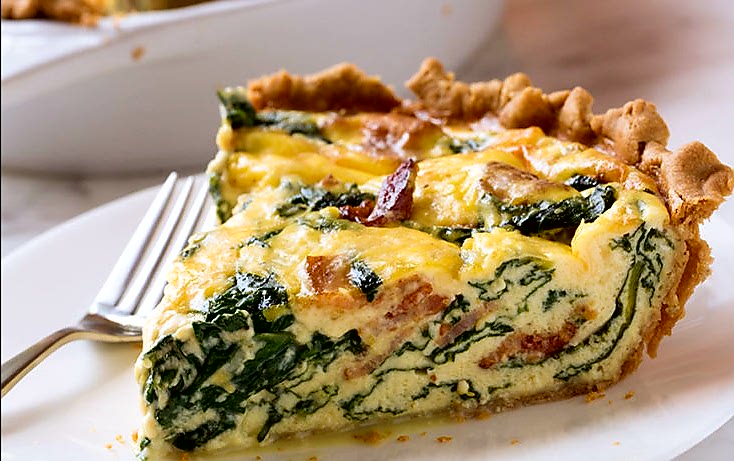 Rastislav Krcho: Špenátový quiche s kozím syrom