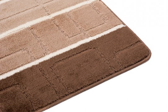 Koupelnový kobereček MULTI A5020 BROWN CAMEL hnědý