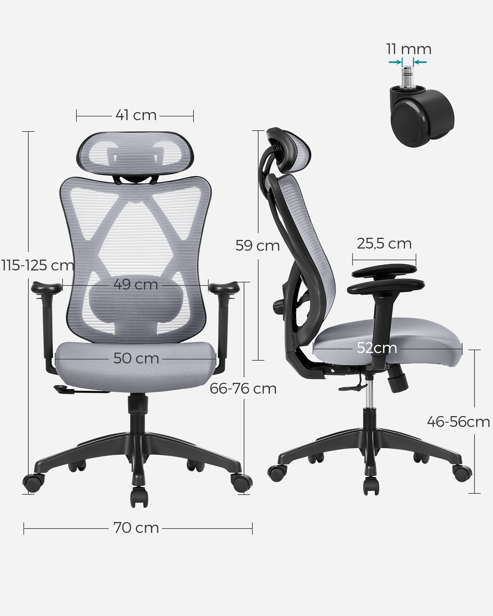 Kancelářská židle OBN063G01
