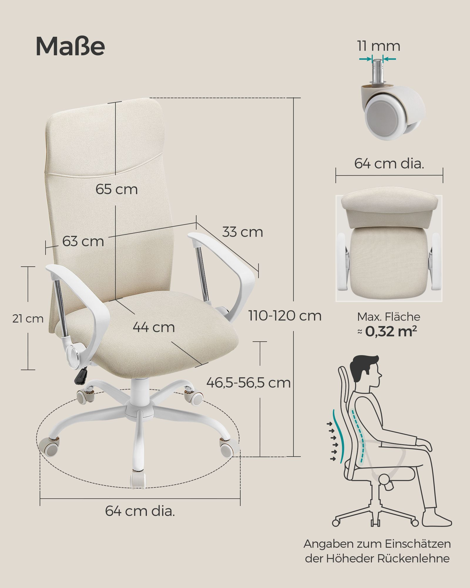 Kancelářská židle OBN034K01