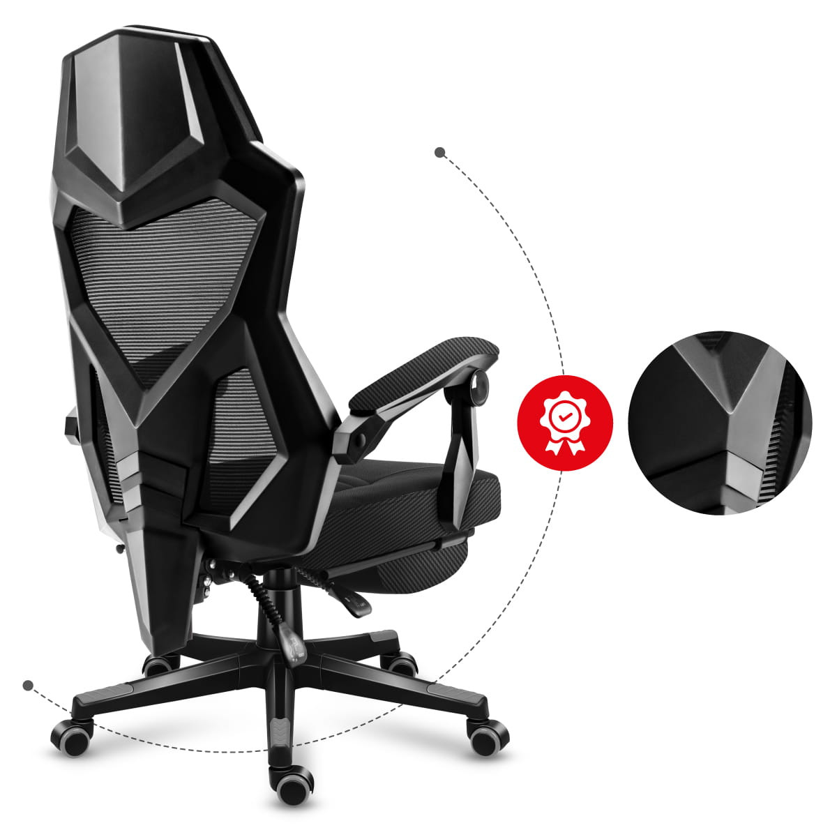 Herní židle Combat - 3.0 Carbon