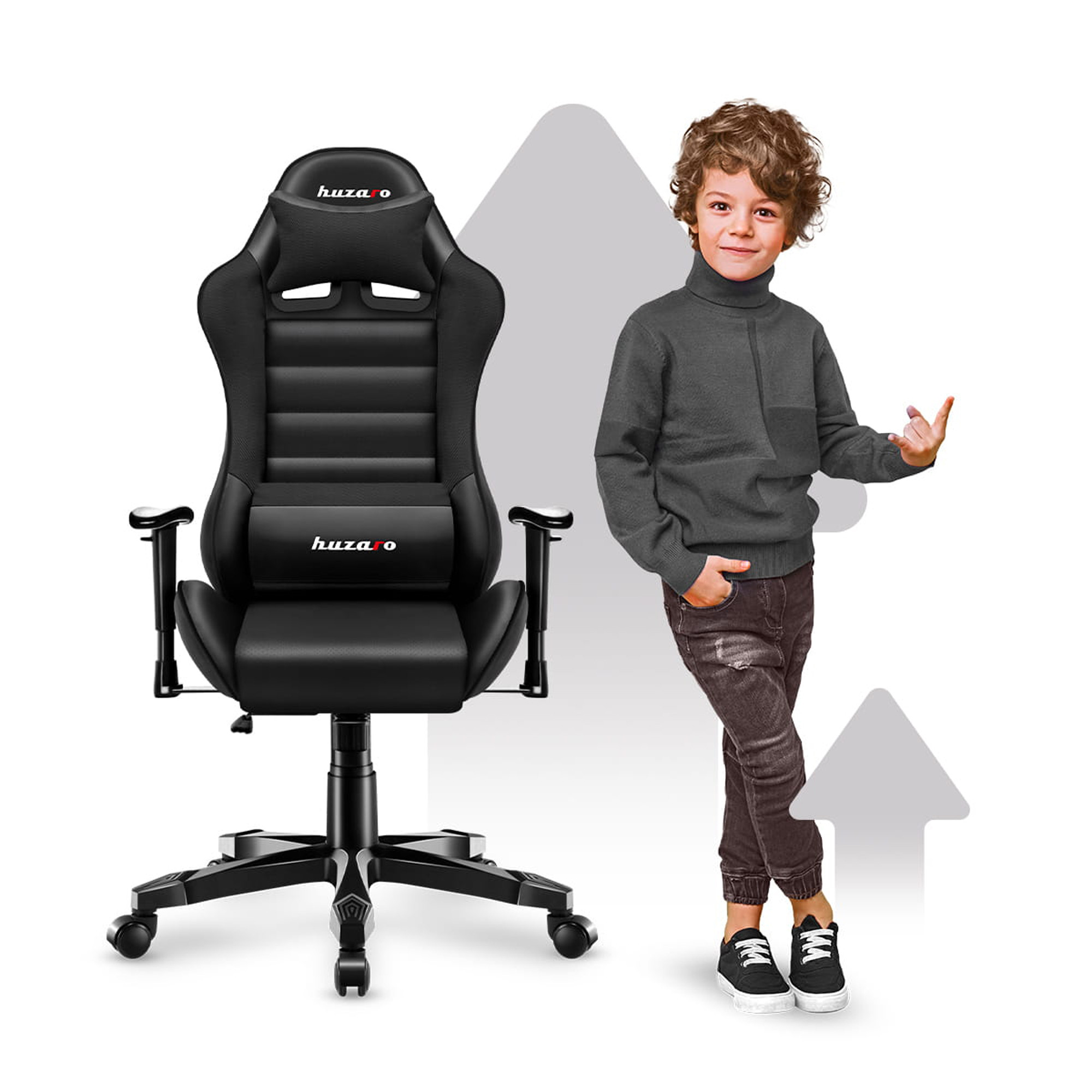 Dětská herní židle Ranger - 6.0 černá