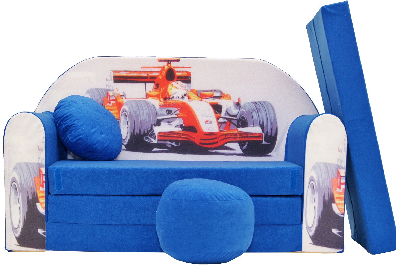 Dětská pohovka modrá F1