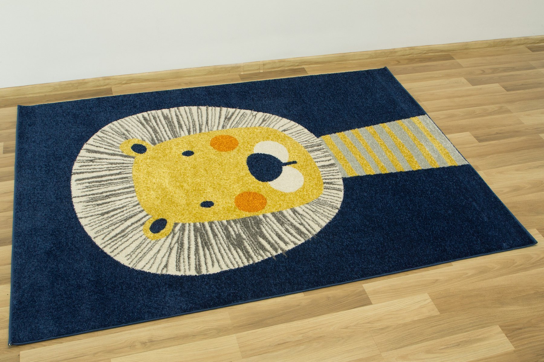 Dětský koberec Emily Kids 2360A Lev modrý