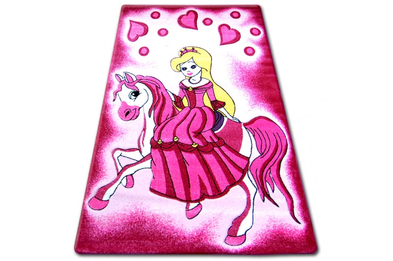 Dětský koberec Happy C187 růžový