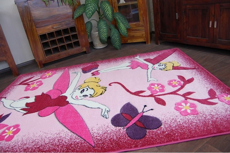 Dětský koberec Happy C224 růžový
