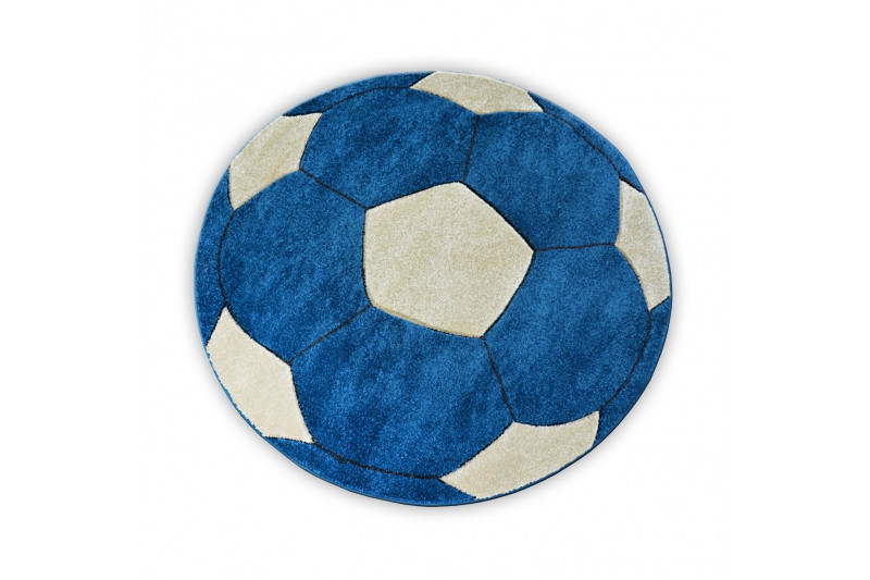 Dětský koberec Happy míč modrý