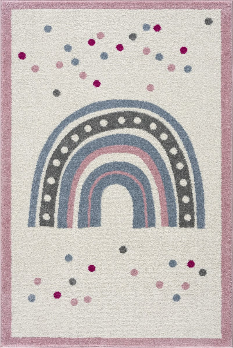 Detský koberec Happy Rugs RAINBOW krém / multi
