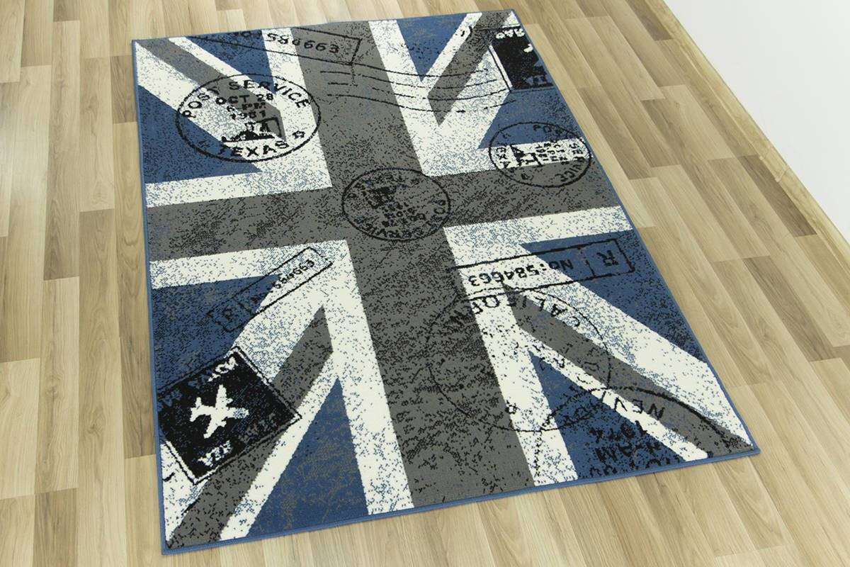 Detský koberec KIDS 532705/94955 rifľový UK