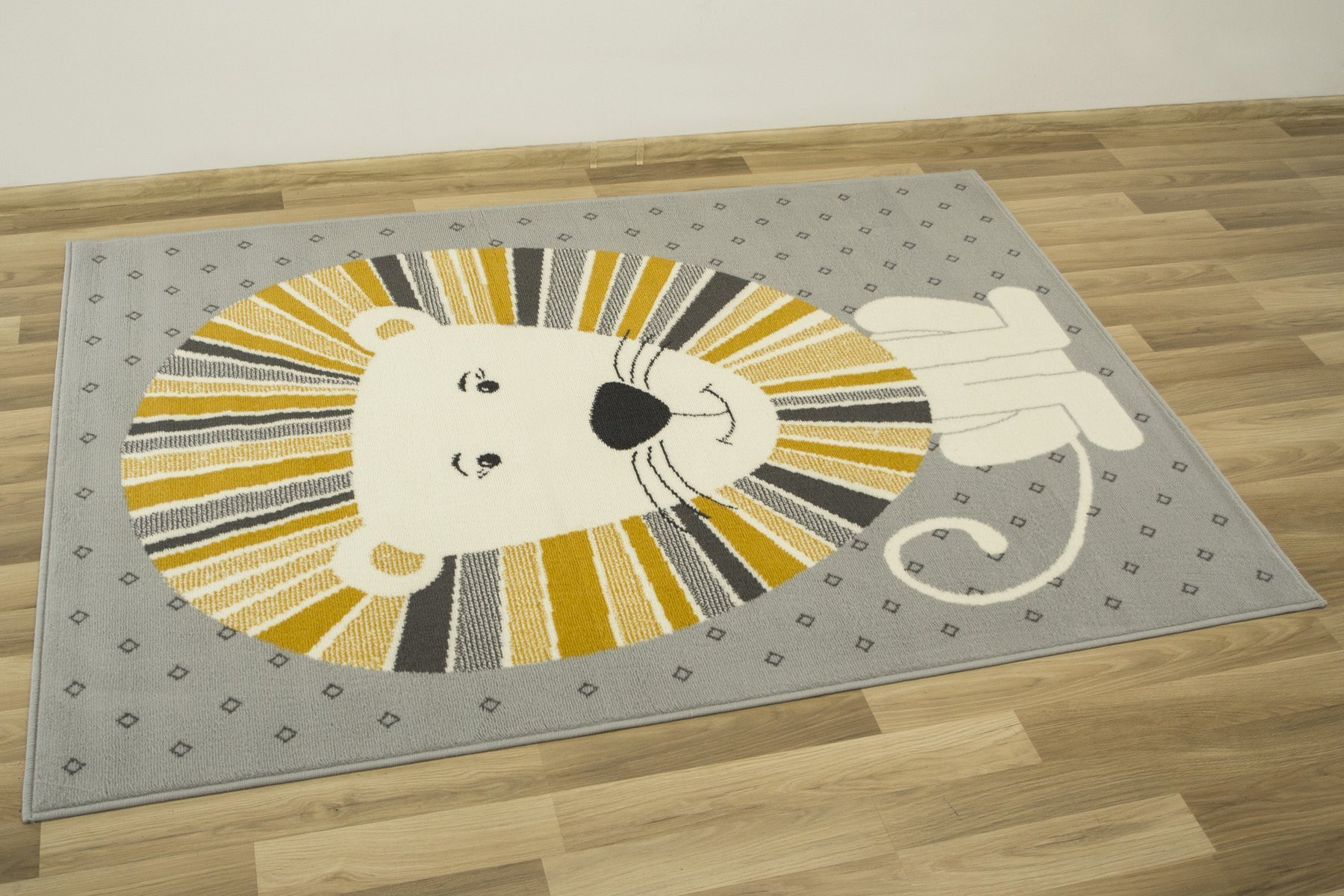 Detský koberec Kids 534212/89945- roztomilé Levíča, sivý
