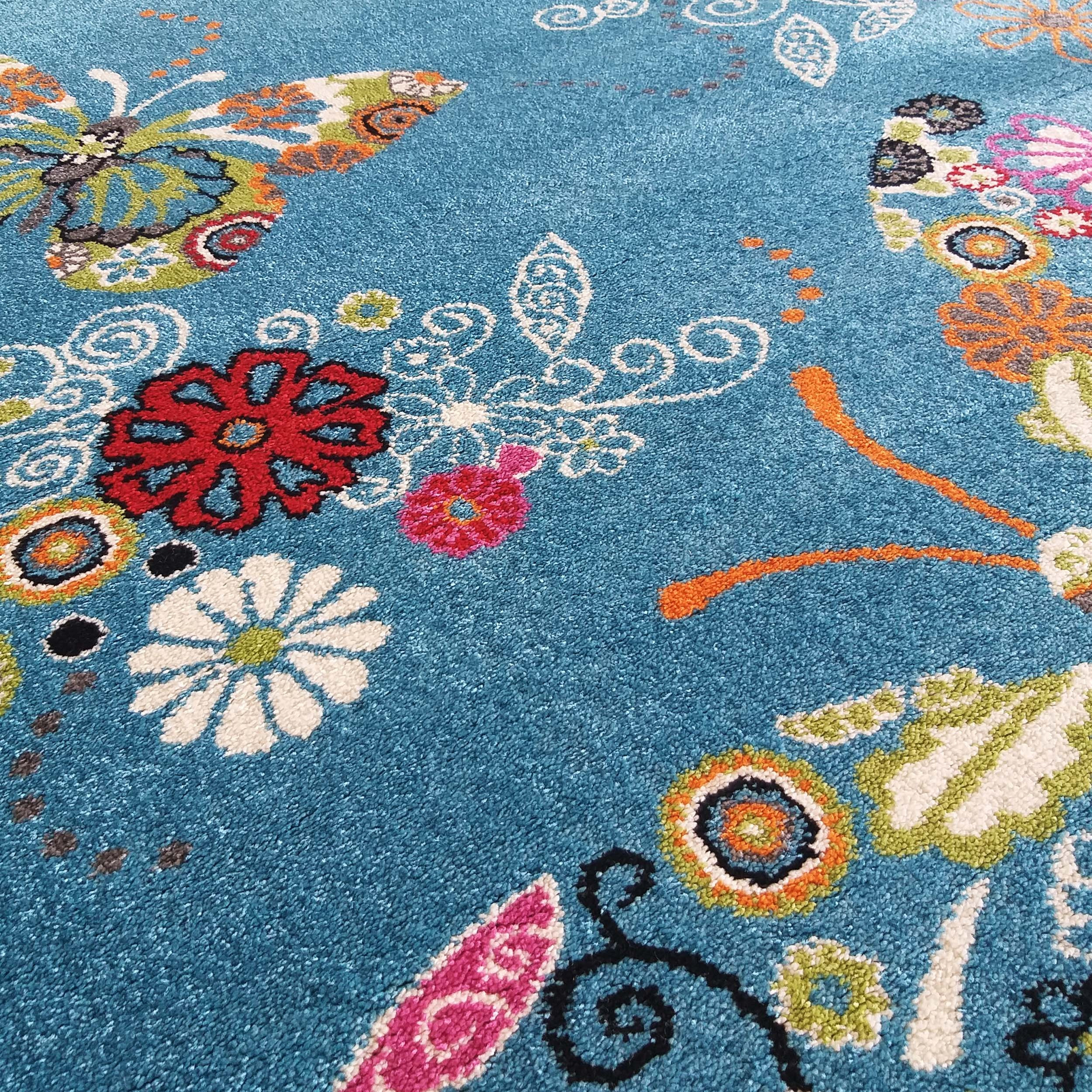 Detský koberec Bella 114 modrý