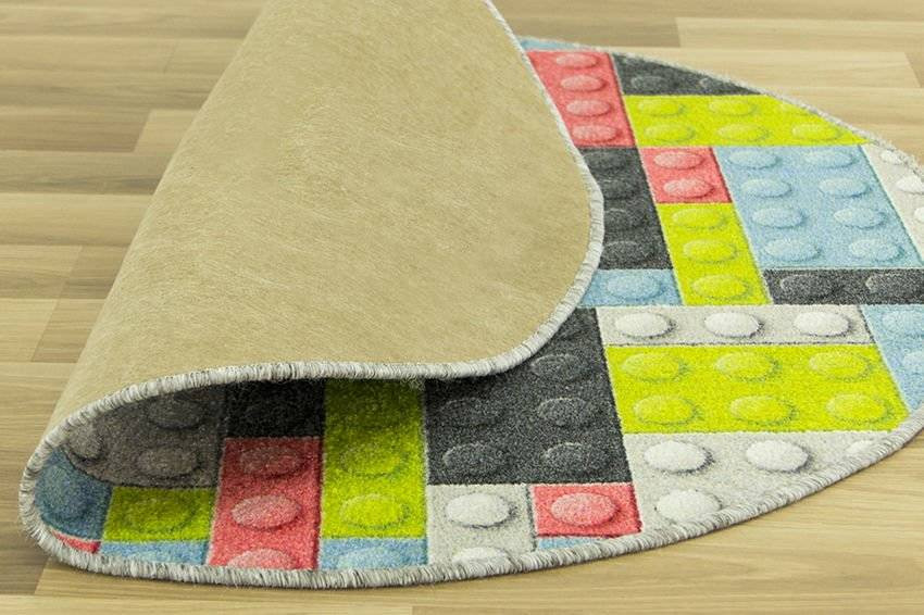 Dětský koberec Pastelové Klocky, vícebarevný