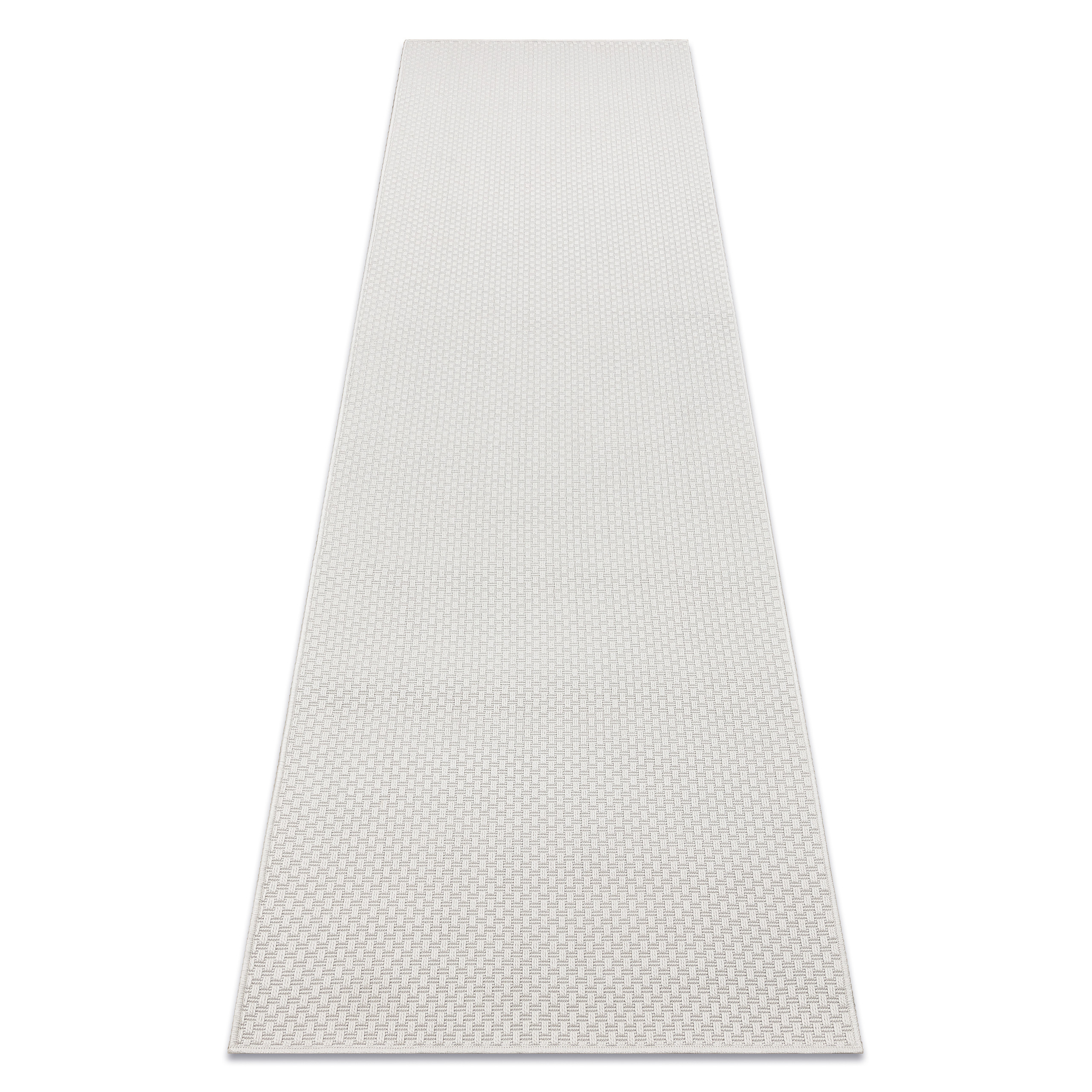 Šnúrkový koberec / behúň SIZAL TIMO 6272 biely 
