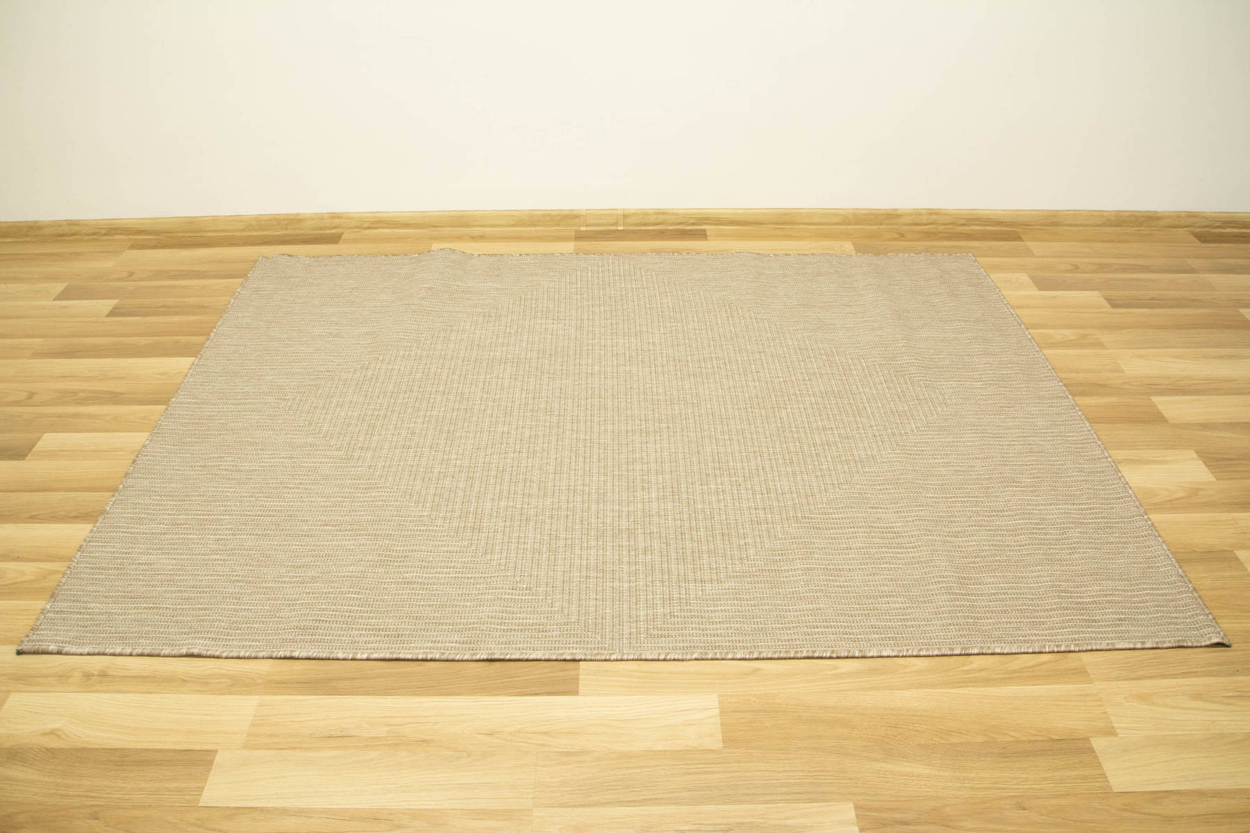 Šňůrkový oboustranný koberec Brussels 205697/10610 béžový/krémový