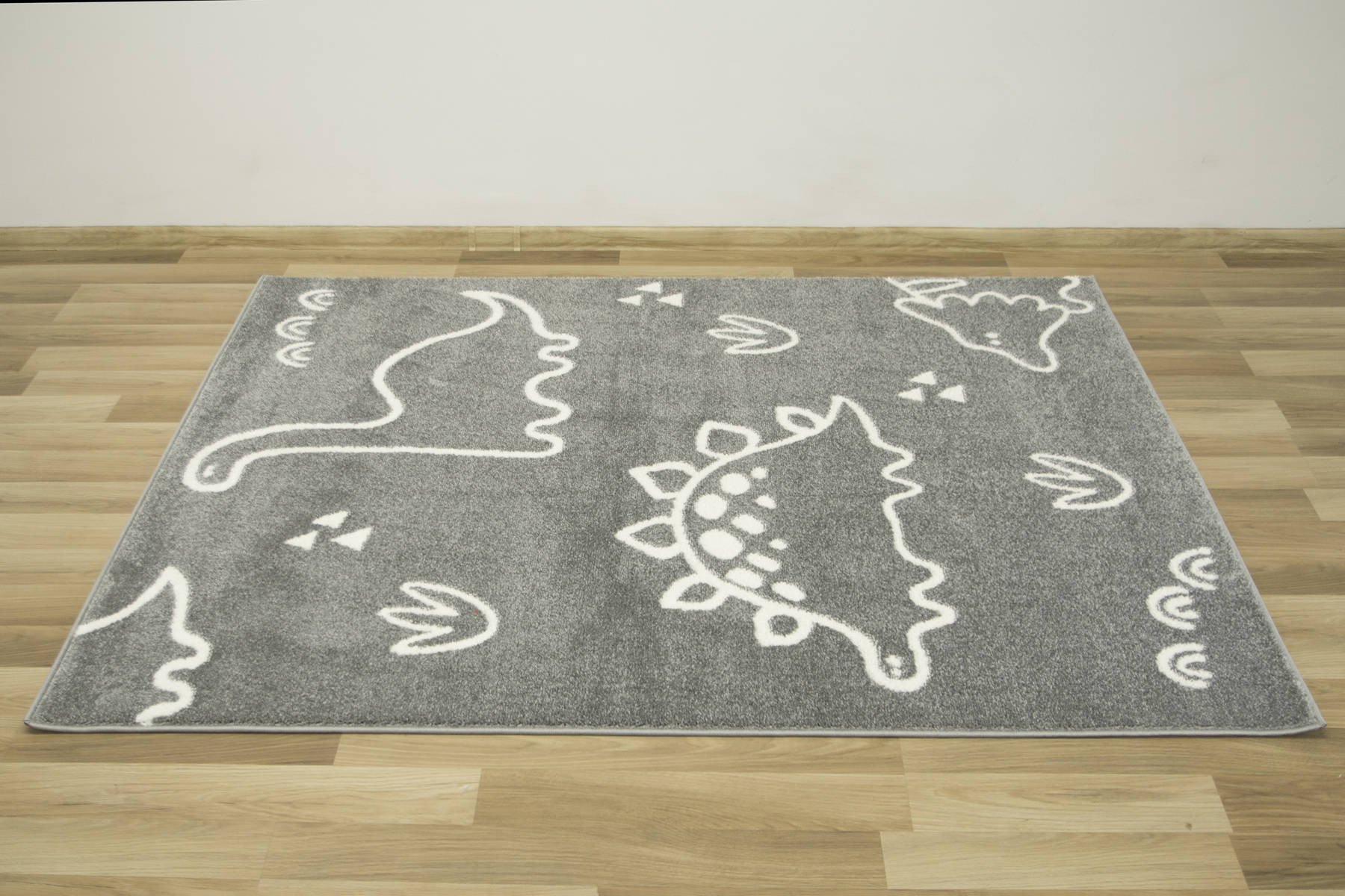 Detský koberec Lima C879A sivý/krémový