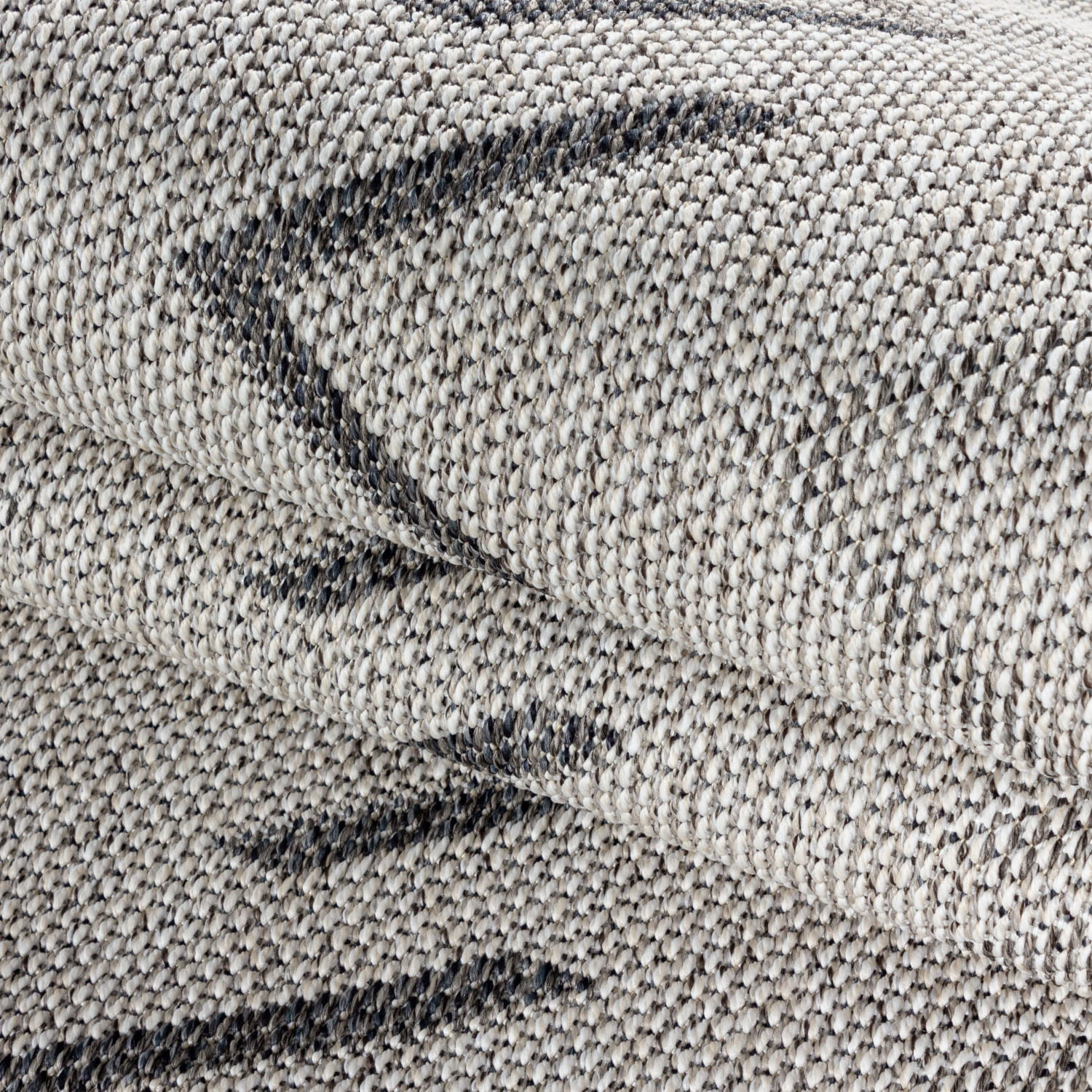 Šnúrkový koberec Aruba šípky krémový 