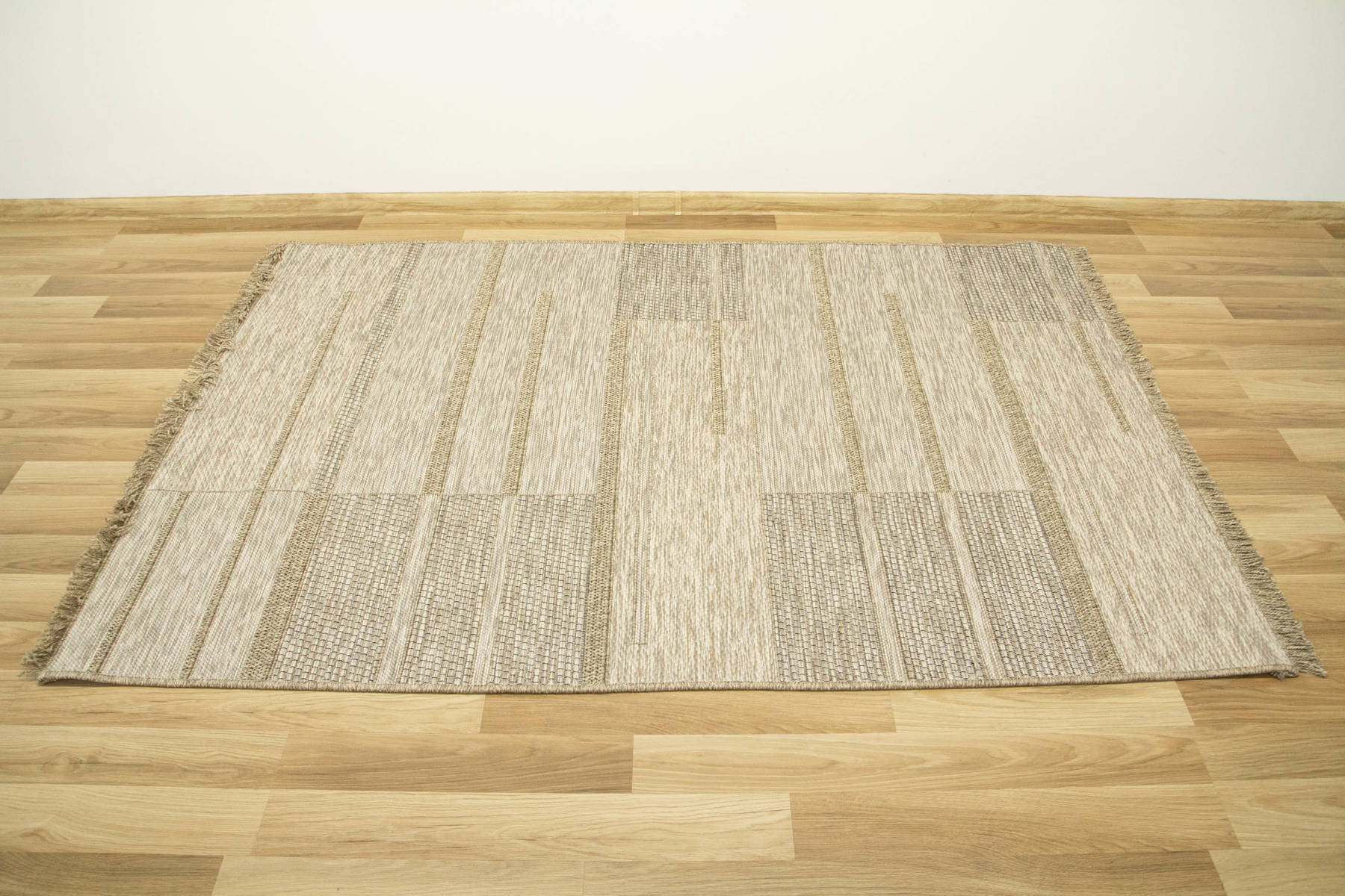 Šňůrkový koberec Oria 82VH7-Y béžový / šedý