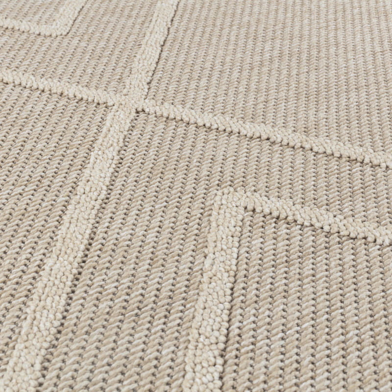 Šňůrkový koberec Patara aztécký béžový
