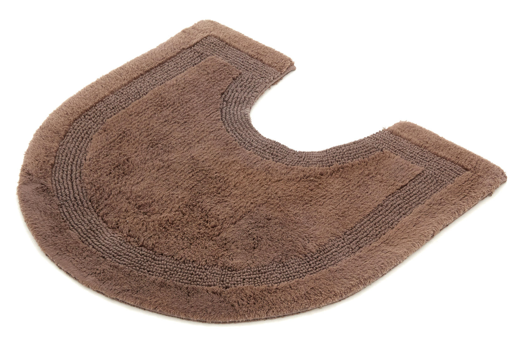Koupelnový kobereček Keno Elips WC Sepia B03 s výřezem
