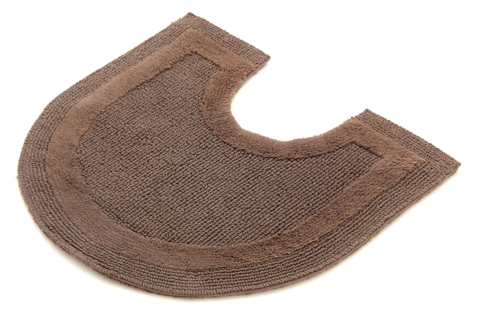 Koupelnový kobereček Keno Elips WC Sepia B03 s výřezem