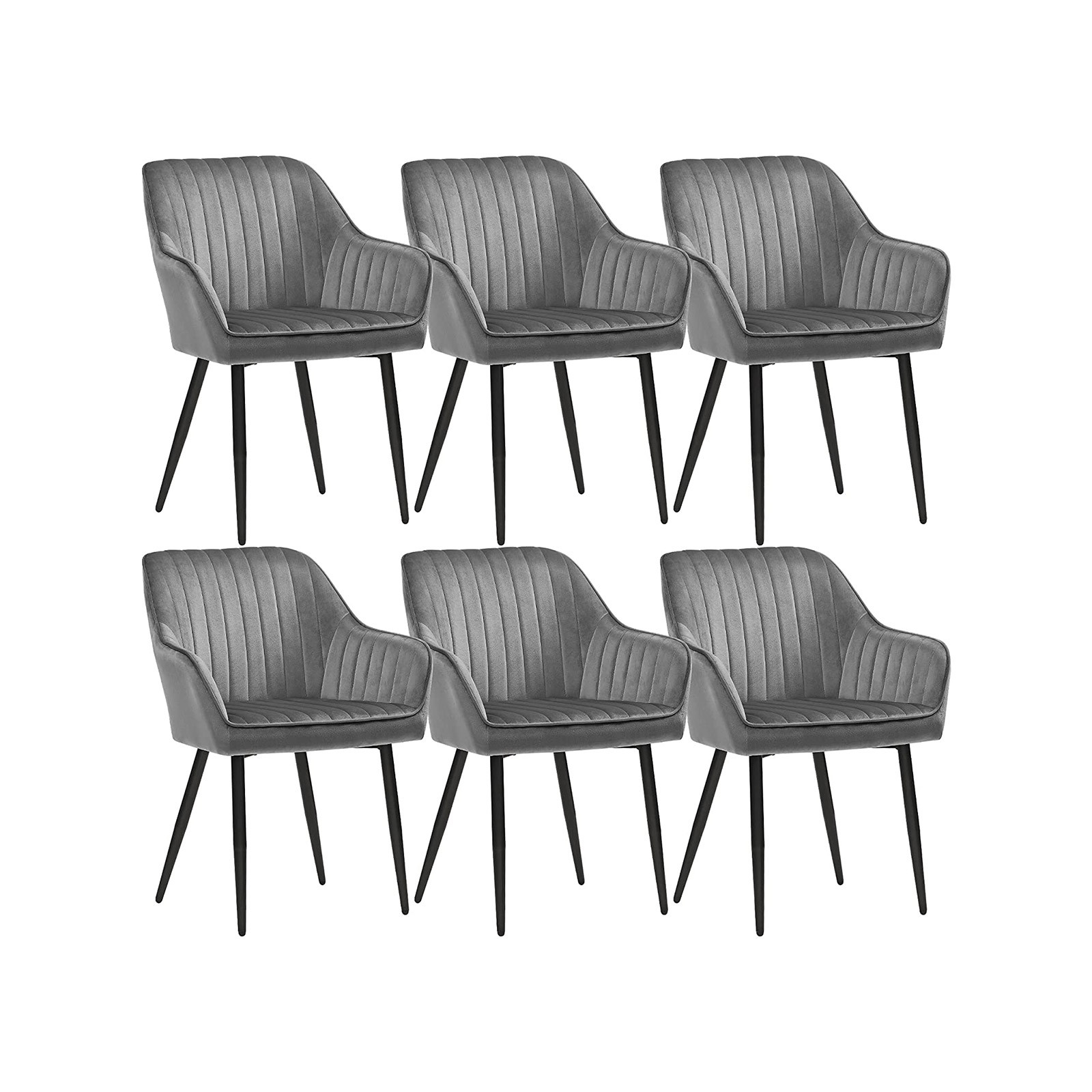 Set šiestich jedálenských stoličiek LDC087G03-6 (6 ks)