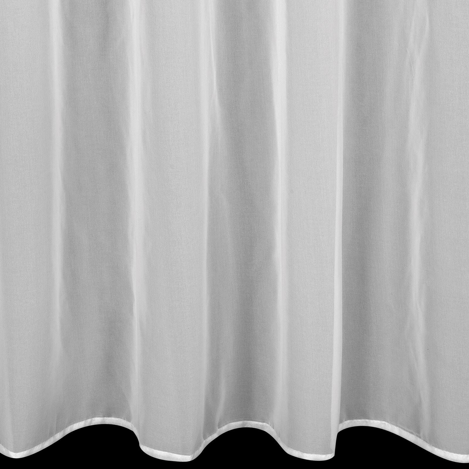 Hotová záclona ARLETA biela - na priechodkách 