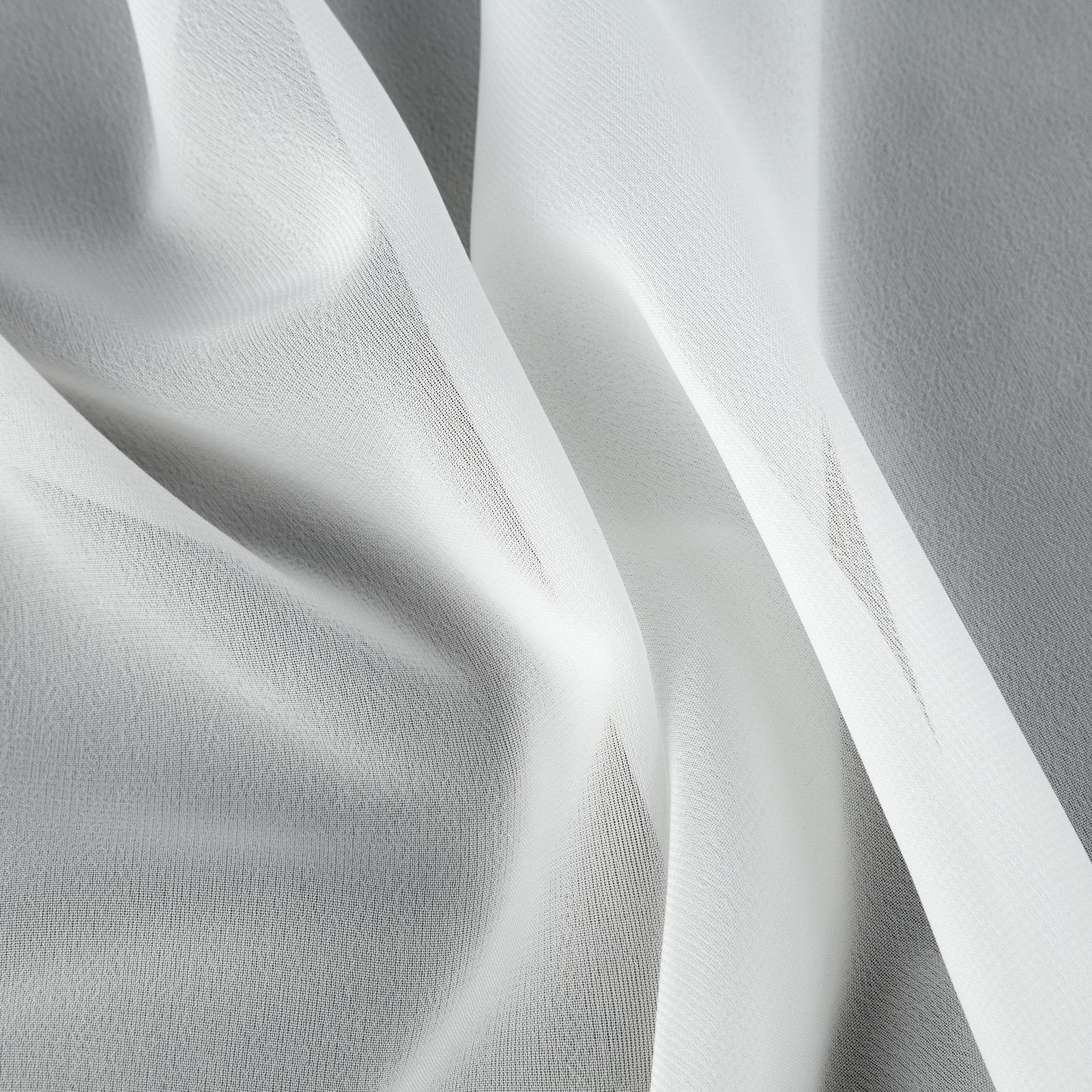 Hotová záclona DALIA biela - na priechodkách