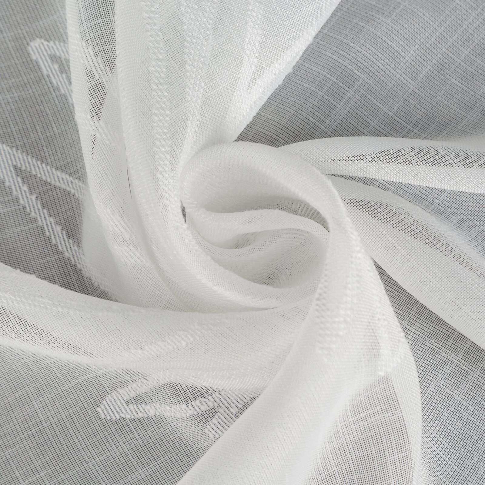 Hotová záclona JANE biela - na páske