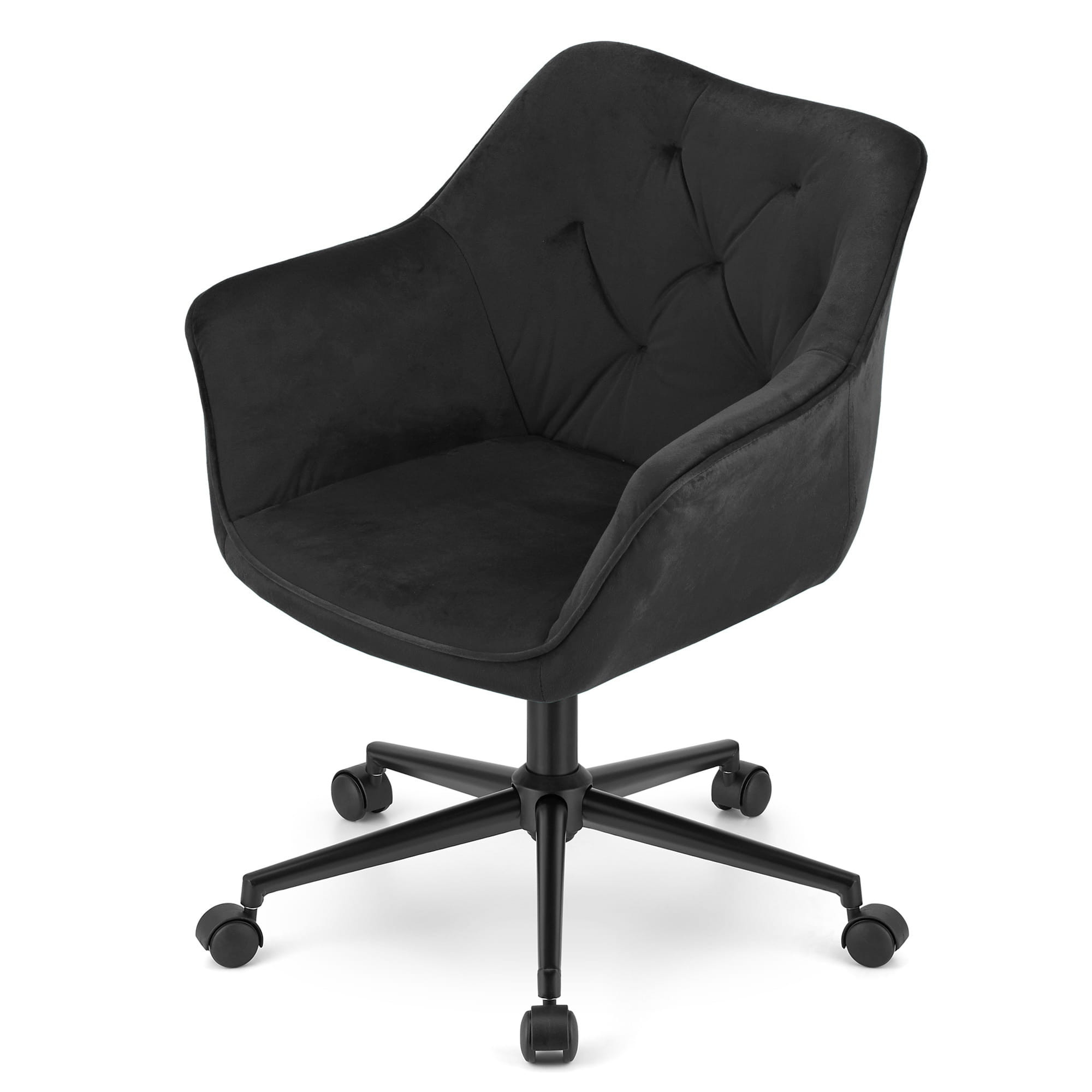 Kancelárska stolička COPA - čierna zamat
