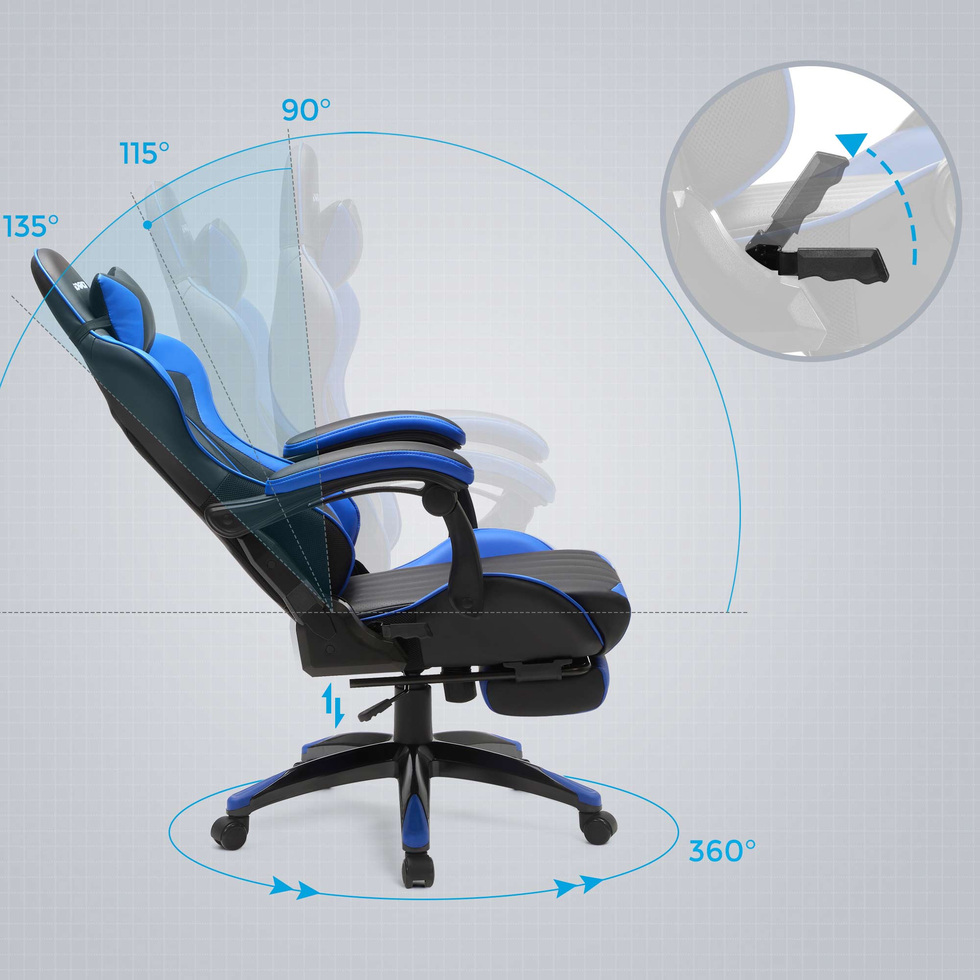 Kancelářská židle RCG026B01