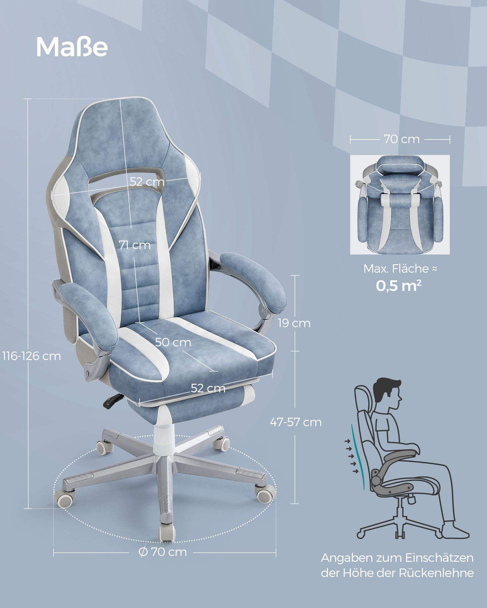 Kancelářská židle OBG073Q01