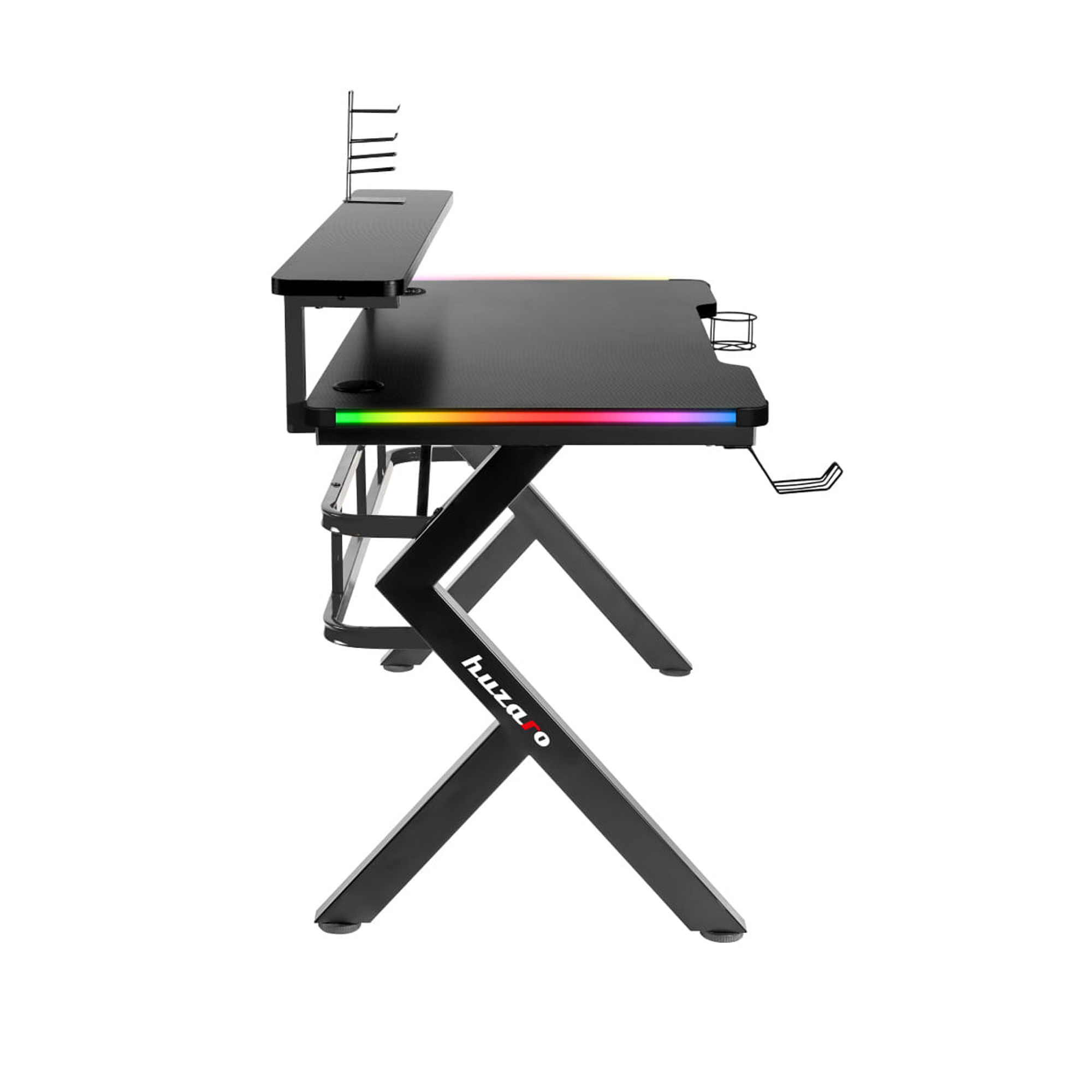 Herní stůl Hero - 5.0 černý RGB