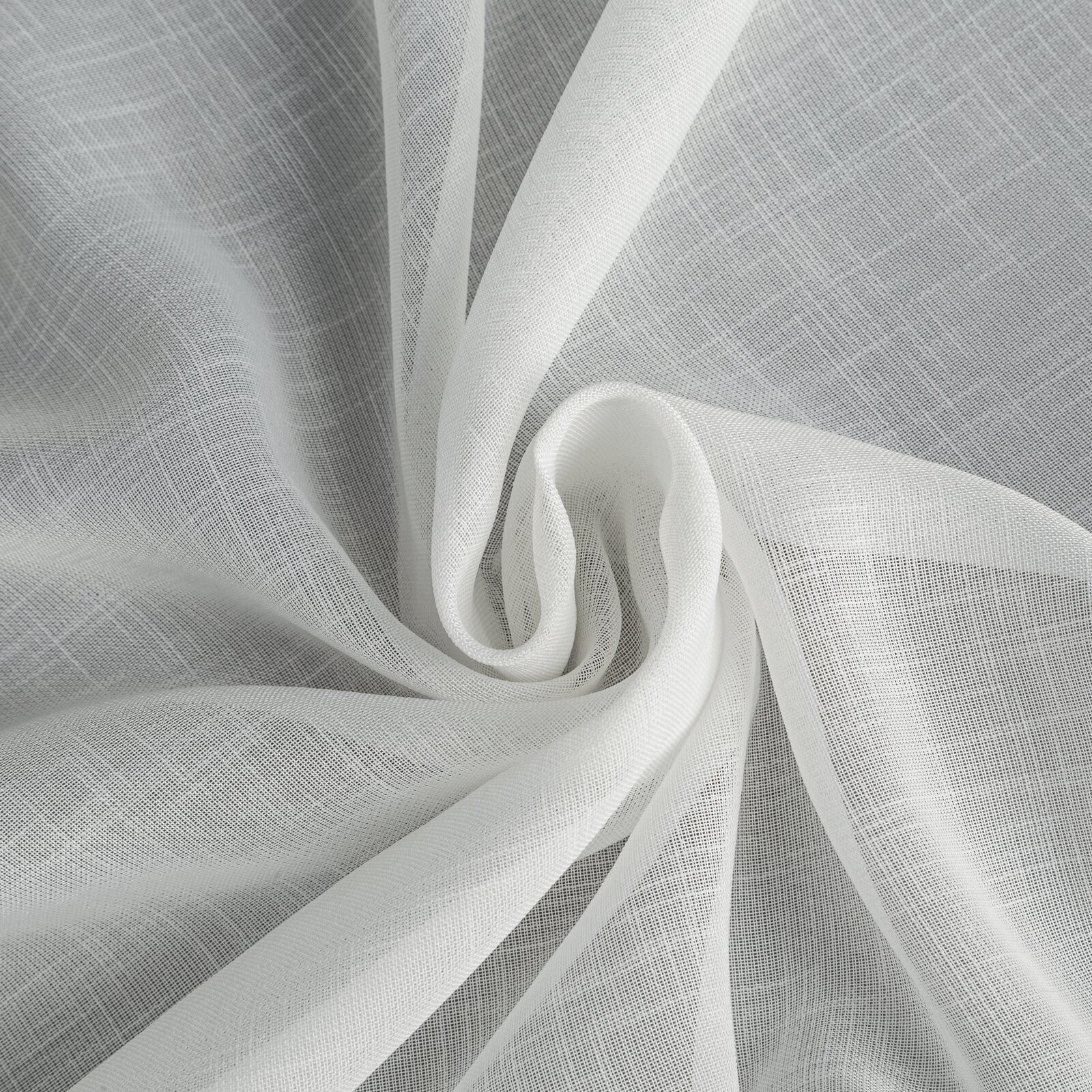 Hotová záclona ANET bílá - na průchodkách