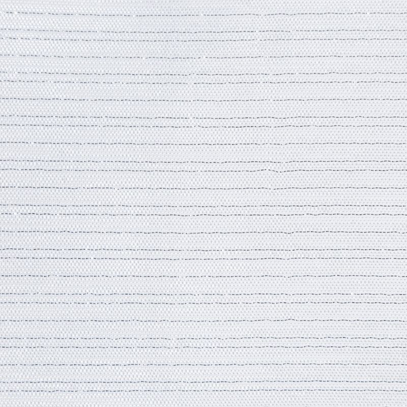 Hotová záclona ARLONA bílá / stříbrná - na průchodkách