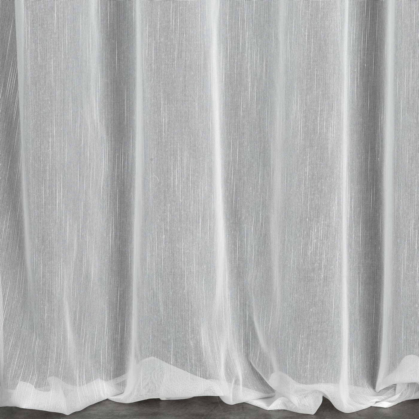 Hotová záclona MONIC bílá - na průchodkách
