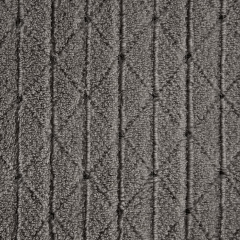 Jemná deka CINDY s reliéfnym vzorom - grafit