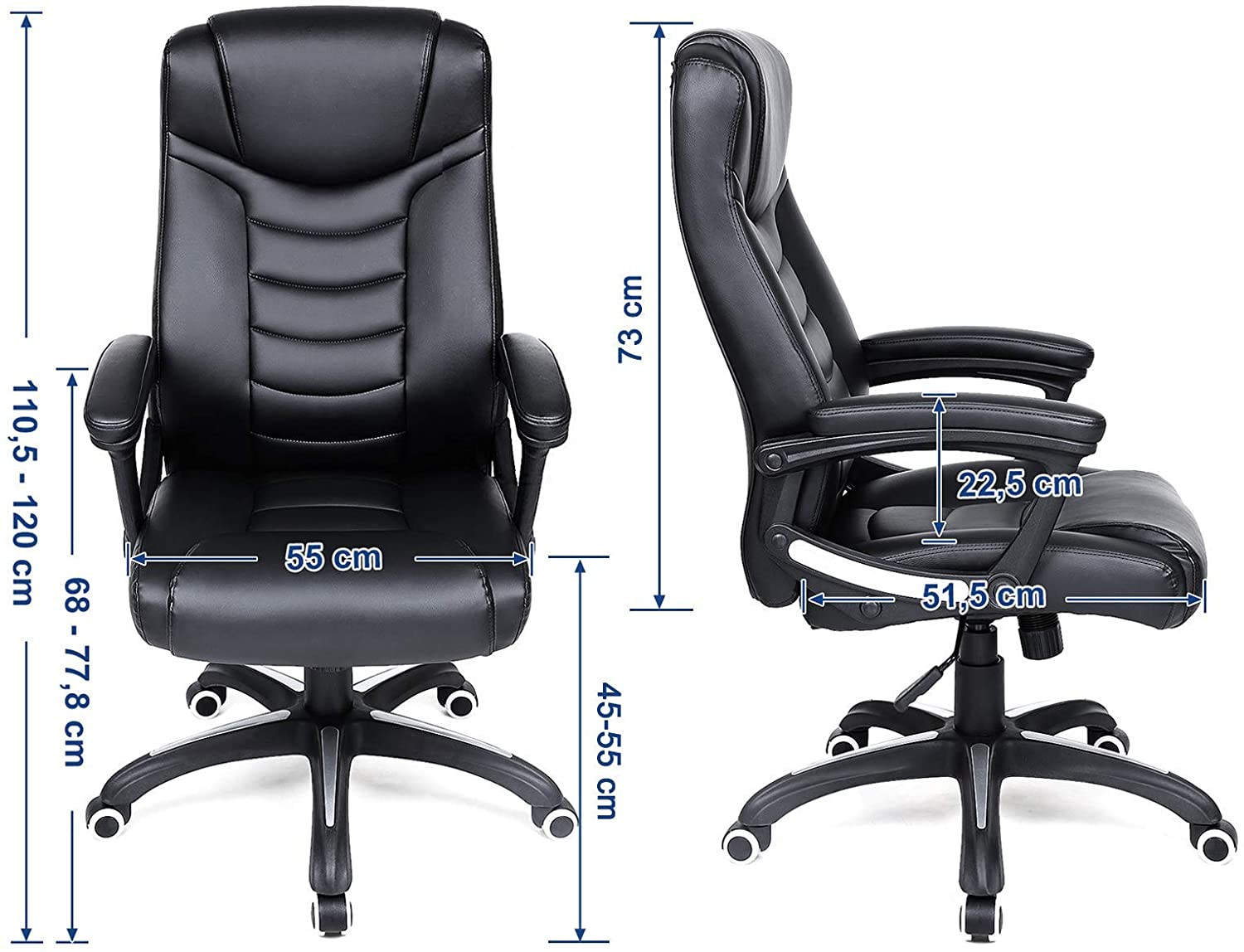 Kancelárska stolička OBG21B