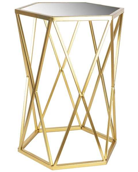 Kávový stolek GLAMOUR TBG2001 zlatý